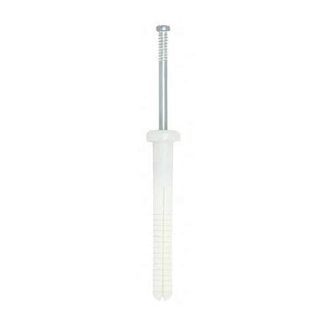 Round Head Drive Pin Nylon Nail-in Anchor 3/16" x 1-1/2"