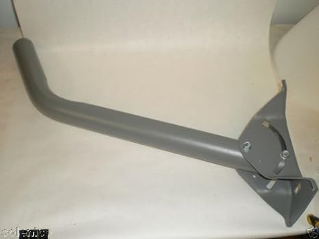 New Foot MAST Wall & ROOF Mount 2" OD Satellite HD Dish Antenna