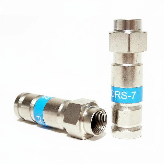 Compression Fittings DRS-7 COAXIAL RG7 COMMUNICATION CABLE CONNECTORS