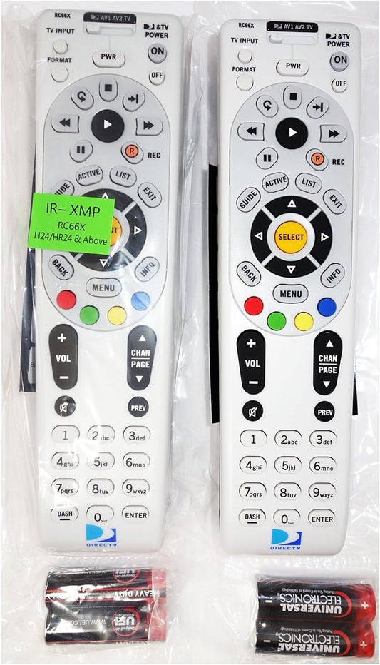RC66X IR Remote Control - 2 Pack