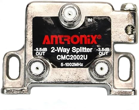 1 Piece ANT CMC2002U Universal Port 2-Way Splitter