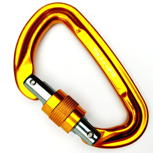 Superfly Screwlock Carabiner LIGHT WEIGHT Tactical Mountain Climbing GEAR