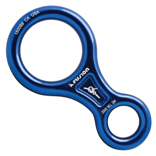 FUS Aluminum Figure 8 Descender Blue FP-8143-BLU