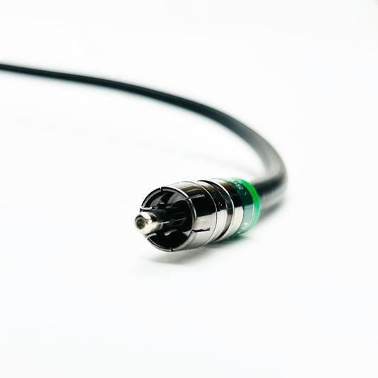 PHATSAT - Made to order PRO RCA Audio Cable, Bare Solid Copper 18 AWG Center Conductor, Compression Connectors, Dual-Shield 60% Braid 100% Foil Custom made & Assembled in USA (1 - 50  feet Black)