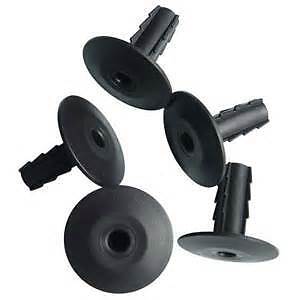 RG-6 SINGLE FEED-THRU CABLE PROTECTION BUSHINGS USA MADE WEATHER PROOF UV RESIST