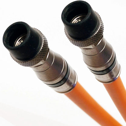 CUT TO SIZE - Low Loss RG11 Coaxial Cable Direct Burial / Indoor Outdoor Gel Coated Shielding - PRO GRADE Connectors