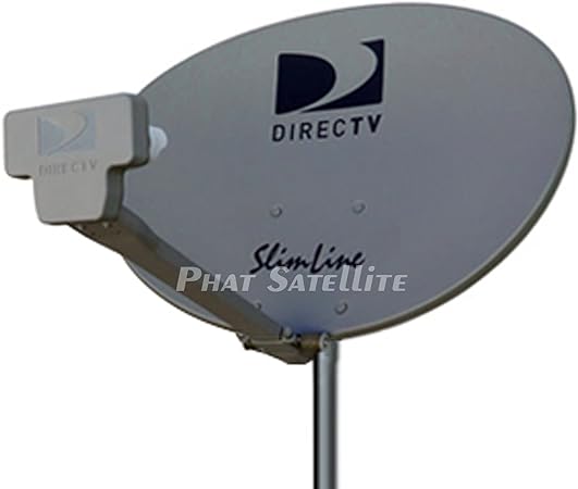 New - Complete KIT: DTV HD Satellite Dish w/Digital SWM3 DSWM3 LNB 20 Tuners + RG6 COAXIAL Cables Included Ka/ku Slim Line Dish Antenna SL3 Single Output