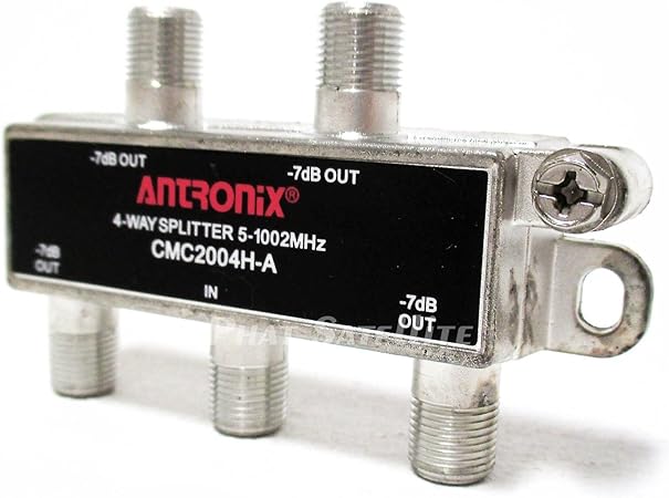 ANTRONIX CMC2004HC-A Horizontal Port 4-Way Splitter