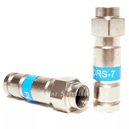 Compression Fittings DRS-7 COAXIAL RG7 COMMUNICATION CABLE CONNECTORS