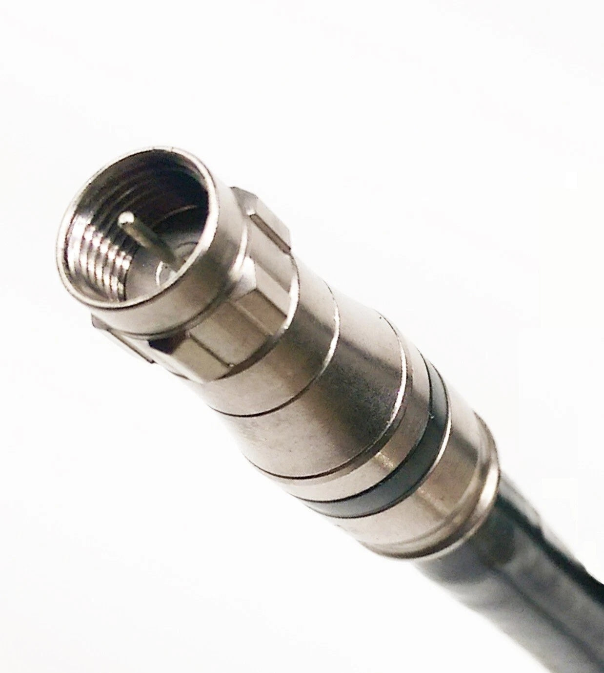 CUT TO SIZE - Low Loss RG11 Coaxial Cable Direct Burial / Indoor Outdoor Gel Coated Shielding - PRO GRADE Connectors
