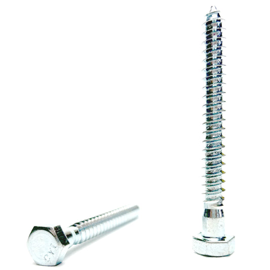 STE 220-120 Hex Head Mounting Lag Screw, 1/4" x 2-1/2"