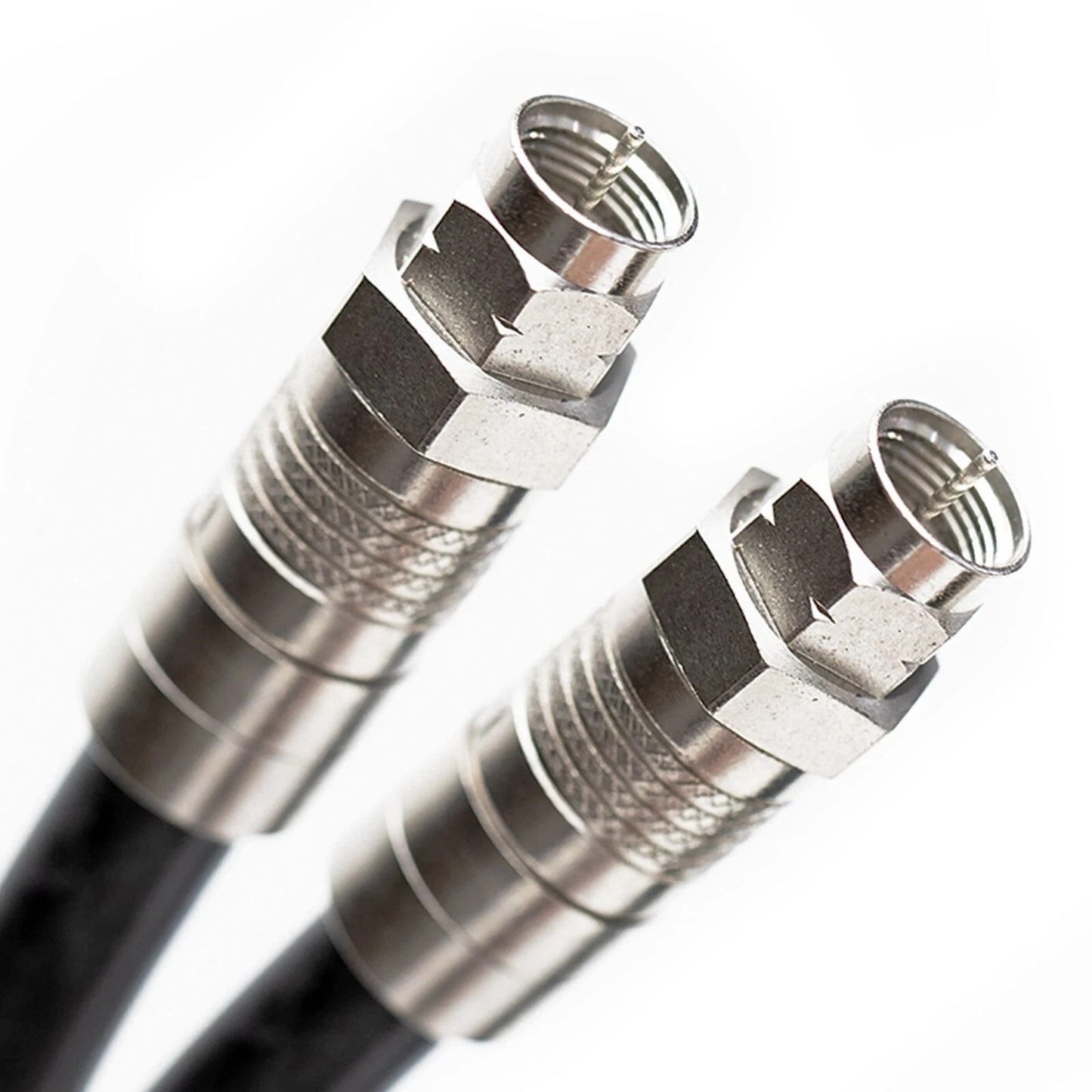CUT TO SIZE - Low Loss RG11 Coaxial Cable Direct Burial / Indoor Outdoor Gel Coated Shielding - PRO GRADE Connectors
