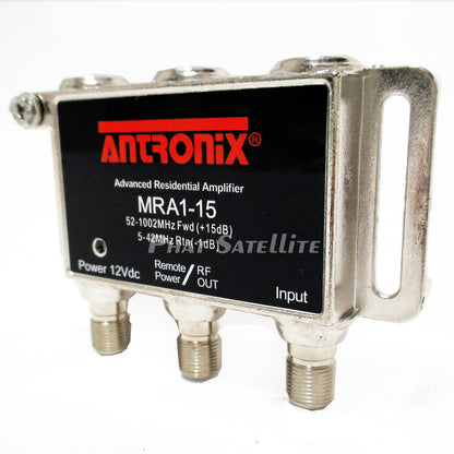 ANTRONIX MICRO AMP COAXIAL RG6 CABLE AMPLIFIER HDTV HD TV Signal Booster MRA1