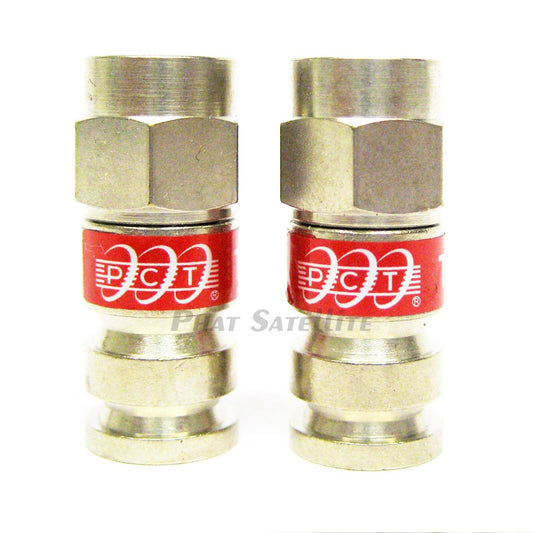 RG59 UNIVERSAL COAXIAL COMPRESSION FITTING WEATHER SEAL CONNECTOR VIDEO SIGNAL 18mm STROKE LENGTH