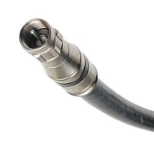 PHAT Satellite - Enhanced RG11U Tri Shield Direct Burial Coax Underground Coaxial Cable in USA (Black)